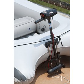 Aufblasbares Boot AQUA MARINA Motion grey + MOTOR AQUA MARINA T-18