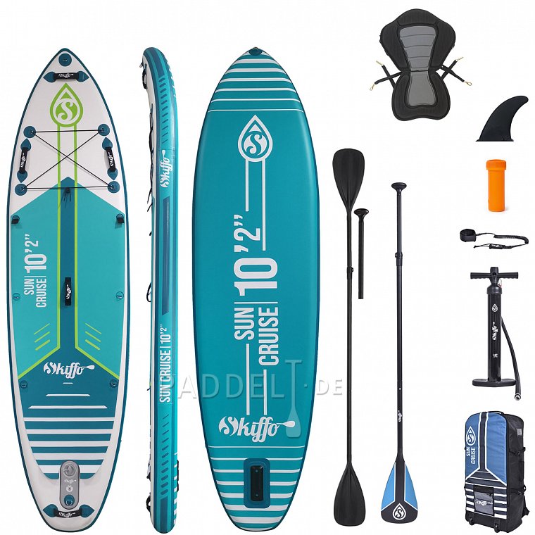 SUP SKIFFO SUN CRUISE 10'2 - aufblasbares Stand Up Paddle Board