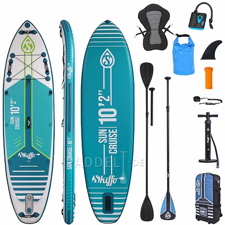 SUP SKIFFO SUN CRUISE 10'2 - aufblasbares Stand Up Paddle Board