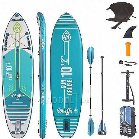 SUP SKIFFO SUN CRUISE 10'2 - aufblasbares Stand Up Paddle Board