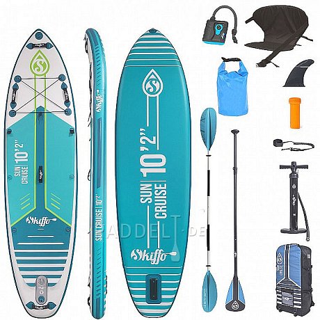SUP SKIFFO SUN CRUISE 10'2 - aufblasbares Stand Up Paddle Board