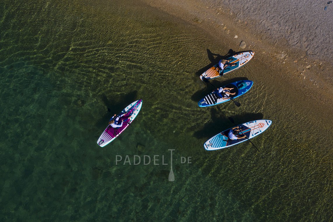 SUP SKIFFO SUN CRUISE 11'2 - aufblasbares Stand Up Paddle Board