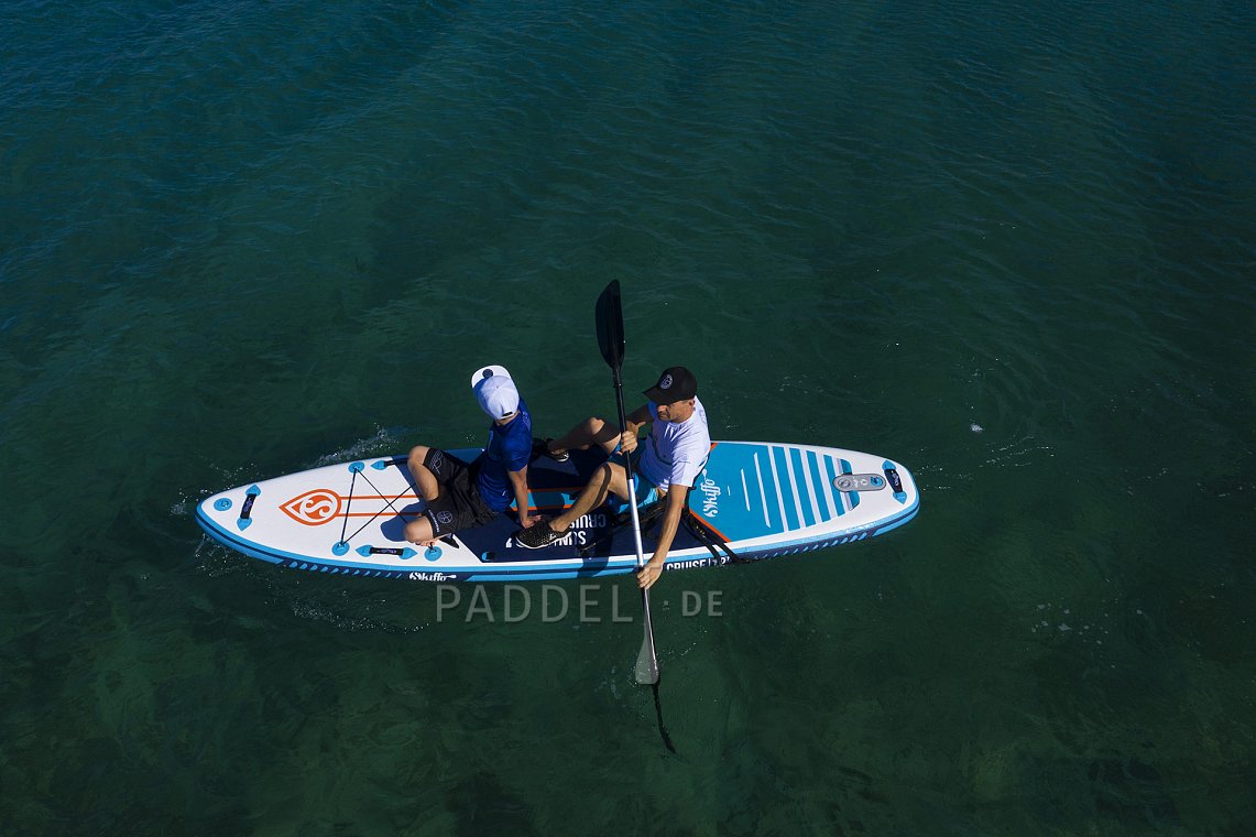 SUP SKIFFO SUN CRUISE 11'2 - aufblasbares Stand Up Paddle Board