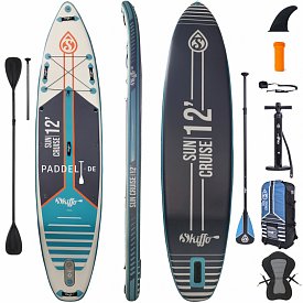 SUP SKIFFO SUN CRUISE 12'0 - aufblasbares Stand Up Paddle Board