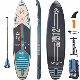 SUP SKIFFO SUN CRUISE 12'0 - aufblasbares Stand Up Paddle Board