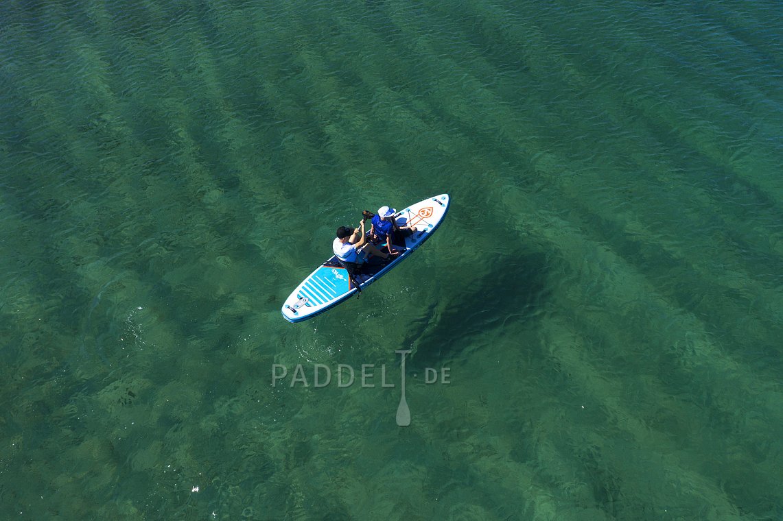 SUP SKIFFO SUN CRUISE 12'0 - aufblasbares Stand Up Paddle Board