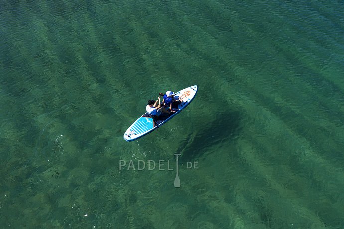 SUP SKIFFO SUN CRUISE 12'0 - aufblasbares Stand Up Paddle Board