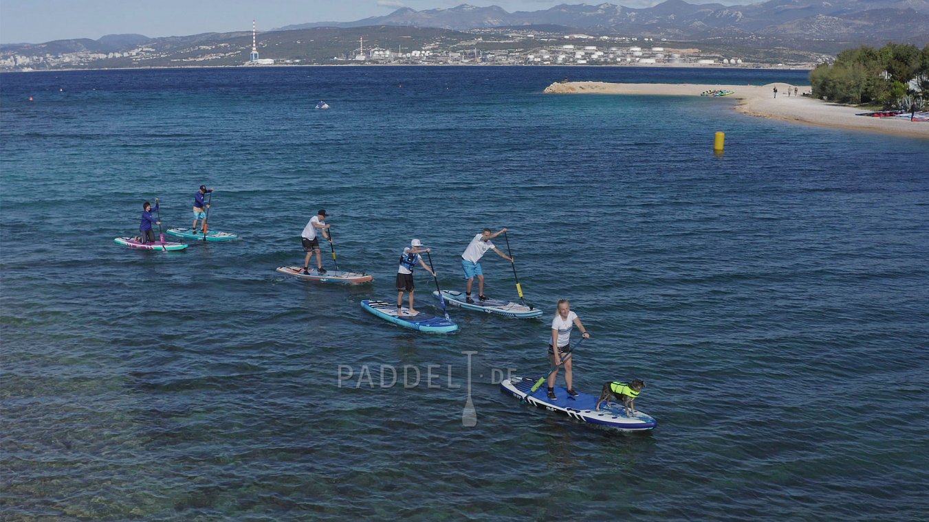 SUP SKIFFO SUN CRUISE 12'0 - aufblasbares Stand Up Paddle Board