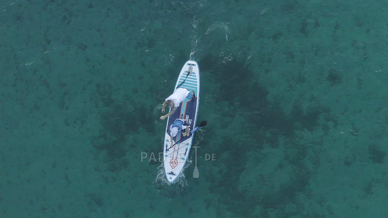 SUP SKIFFO SUN CRUISE 12'0 - aufblasbares Stand Up Paddle Board