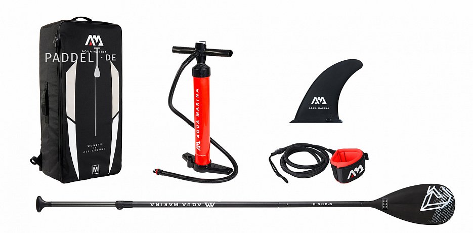 SUP AQUA MARINA VAPOR 10'4 SET - aufblasbares Stand Up Paddle Board