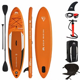 SUP AQUA MARINA FUSION 10'10 SET - aufblasbares Stand Up Paddle Board
