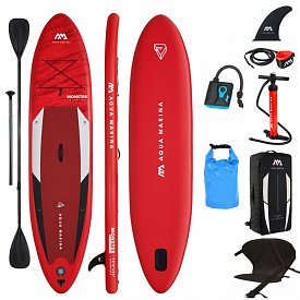 SUP AQUA MARINA MONSTER 12'0 SET - aufblasbares Stand Up Paddle Board