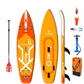 SUP ZRAY F1 FURY 10'4 mit Paddel - aufblasbares Stand Up Paddle Board, Windsurfboard und Kajak