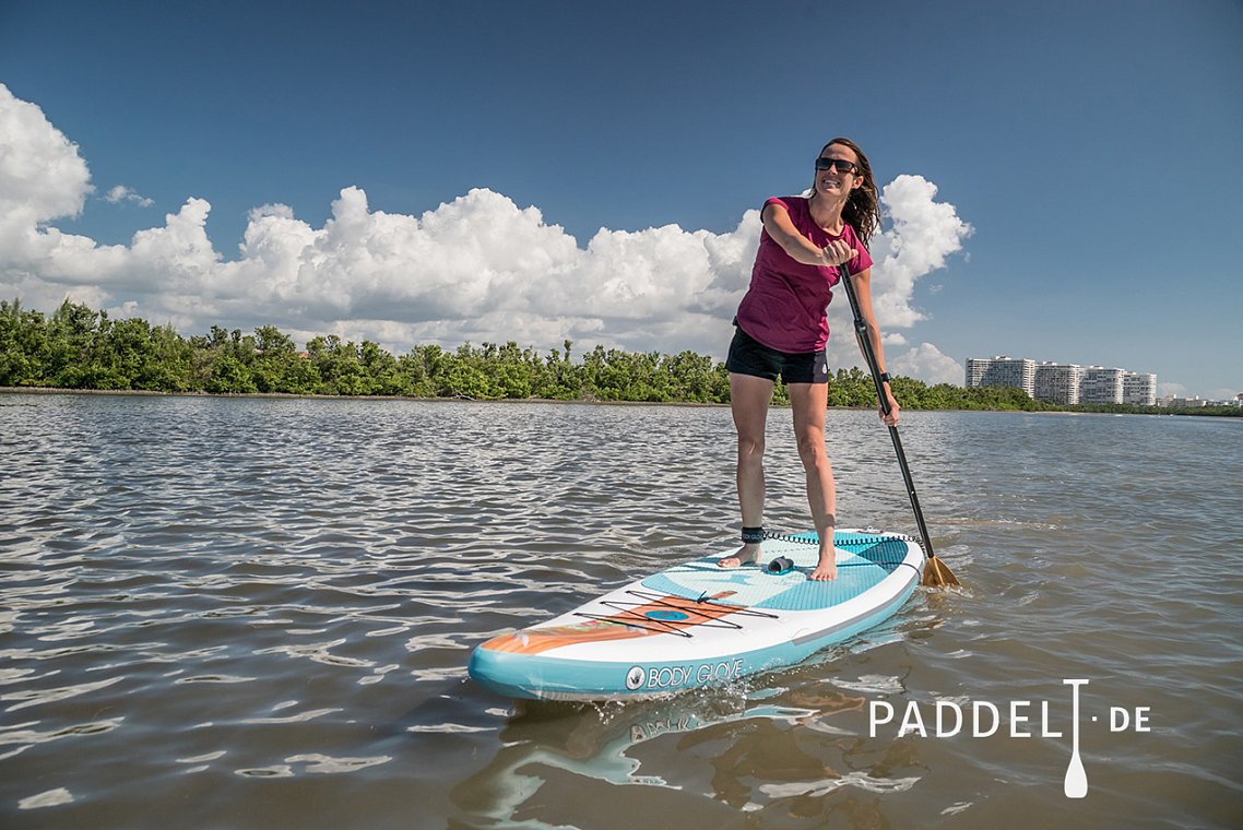 SUP BODY GLOVE Alena 10'6 mit Paddel - aufblasbares Stand Up Paddle Board