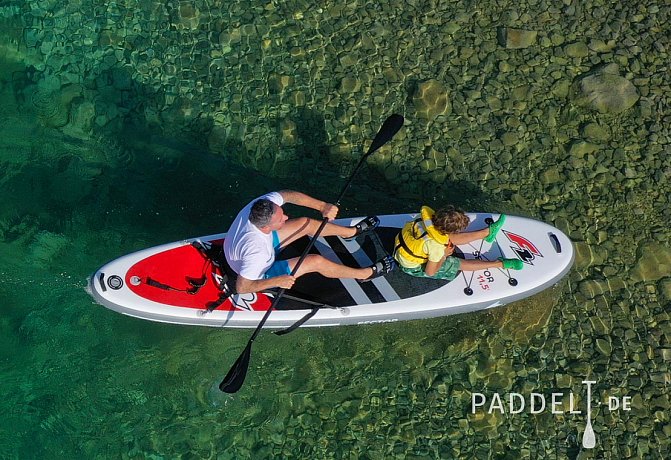 SUP F2 SECTOR 12'2 XL COMBO - aufblasbares Stand Up Paddle Board
