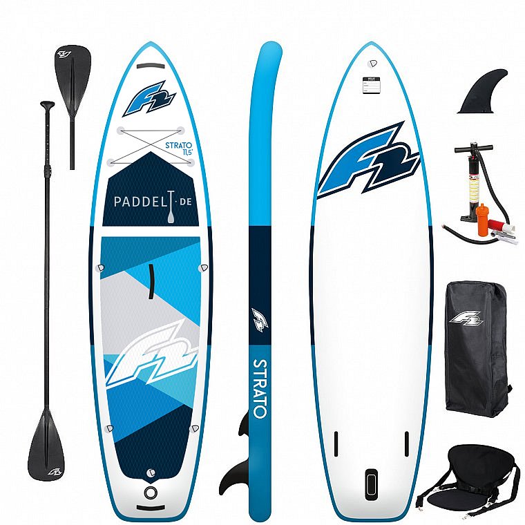 Paddleboard F2 STRATO 11'5 COMBO BLUE s pádlem - nafukovací paddleboard