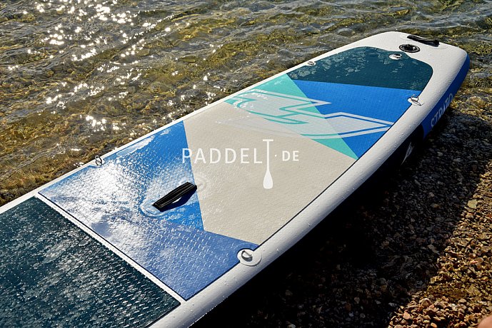 SUP F2 STRATO 11'5 COMBO BLUE mit Paddel - aufblasbares Stand Up Paddle Board