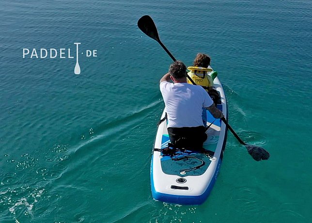 SUP F2 STRATO 10'5 BLUE mit Paddel - aufblasbares Stand Up Paddle Board