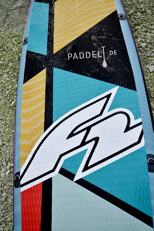 SUP F2 IMPACT 10'8 TURQUISE  mit Paddel - aufblasbares Stand Up Paddle Board