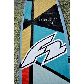 SUP F2 IMPACT 10'8 TURQUISE  mit Paddel - aufblasbares Stand Up Paddle Board