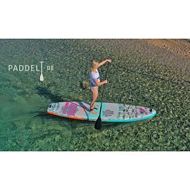 SUP F2 SHINE 10'5 ALLOVER mit Paddel - aufblasbares Stand Up Paddle Board