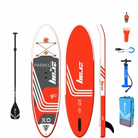 SUP ZRAY X0 X-Rider Young 9'0 mit Paddel - aufblasbares SUP Board