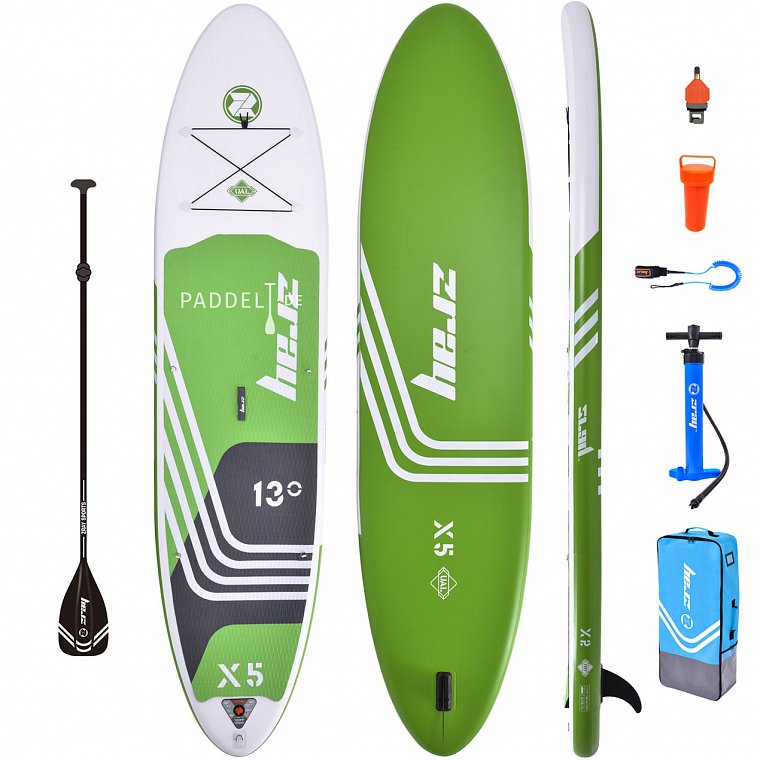 SUP ZRAY X5 XRider XL 13'0 mit Paddel aufblasbares Stand Up Paddle