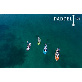 SUP WATTSUP SEAL 12'8 mit Paddel - aufblasbares Stand Up Paddle Board
