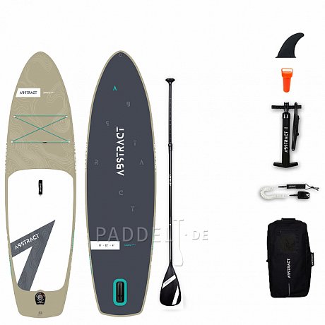 SUP ABSTRACT JAWS 10'0 mit Paddel - aufblasbares Stand Up Paddle Board
