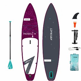 SUP ABSTRACT SAKU 11'6 SAPHIR mit Paddel - aufblasbares Stand Up Paddle Board