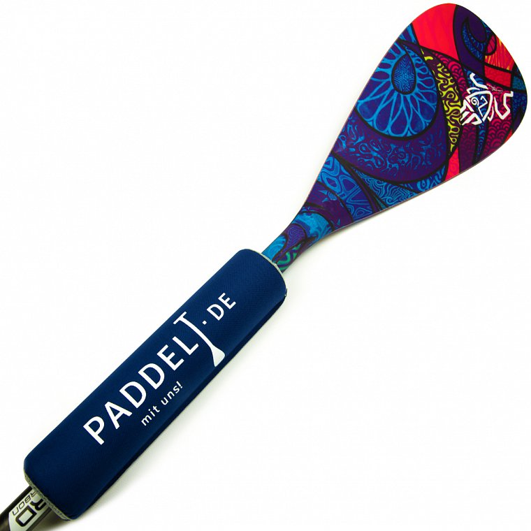 SUP F2 Up Paddel 12\'2 ALOHA Paddle aufblasbares BLUE Board - mit Stand