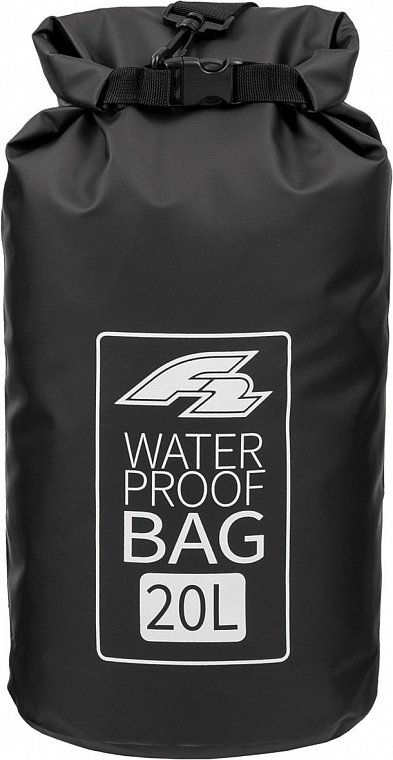 F2 Dry Bag Lagoon 20l black - wasserdichte Tasche Packsack für SUP