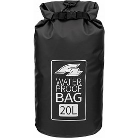 F2 Dry Bag Lagoon 20l black - wasserdichte Tasche Packsack für SUP