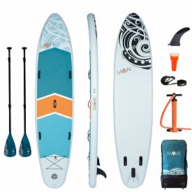 SUP MOAI MULTI-PERSON 12'4 - aufblasbares Stand Up Paddle Board