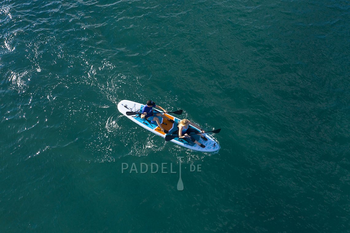 SUP MOAI MULTI-PERSON 12'4 - aufblasbares Stand Up Paddle Board