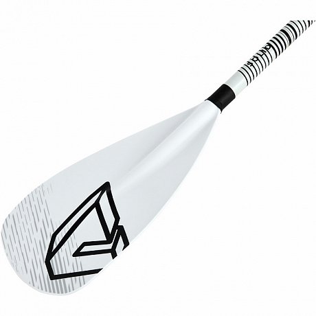 Paddel AQUA MARINA SOLID Fiberglass 3D, 3-teiliges verstellbares SUP Paddel