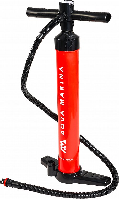 Pumpe AQUA MARINA LIQUID AIR V1 DOUBLE ACTION - universale Pumpe für SUP