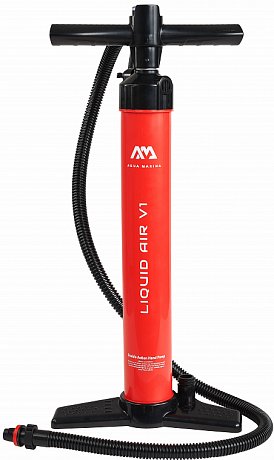 Pumpe AQUA MARINA LIQUID AIR V1 DOUBLE ACTION - universale Pumpe für SUP