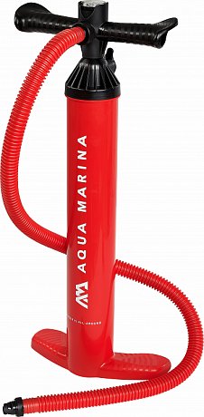 Pumpe AQUA MARINA LIQUID AIR V2 DOUBLE ACTION - universale Pumpe für SUP