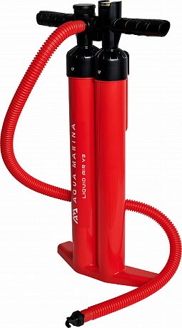 Pumpe AQUA MARINA LIQUID AIR V3 TRIPLE ACTION - universale Pumpe für SUP