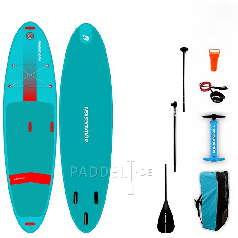 SUP AQUADESIGN Sigma 10'8 - aufblasbares Stand Up Paddle Board