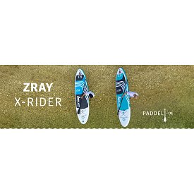 SUP ZRAY X1 X-Rider 10'2 SET 2021 - aufblasbares Stand Up Paddle Board