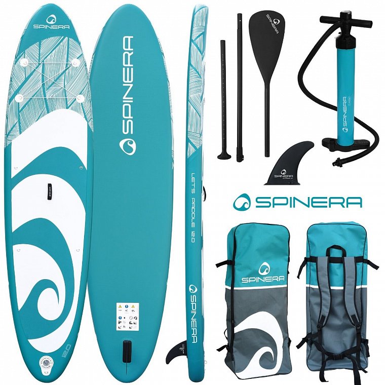 SUP SPINERA SUP LET'S PADDLE 12'0 - aufblasbares Stand Up Paddle Board