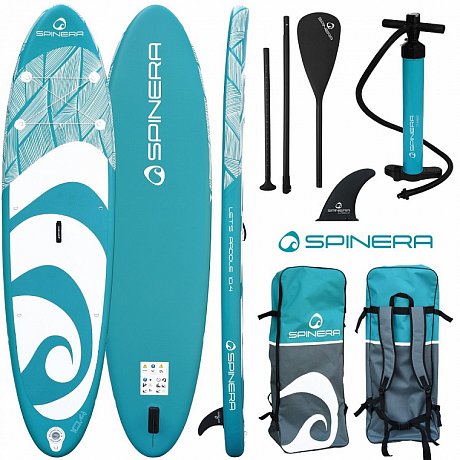 SUP SPINERA LET'S PADDLE 10'4 - aufblasbares Stand Up Paddle Board