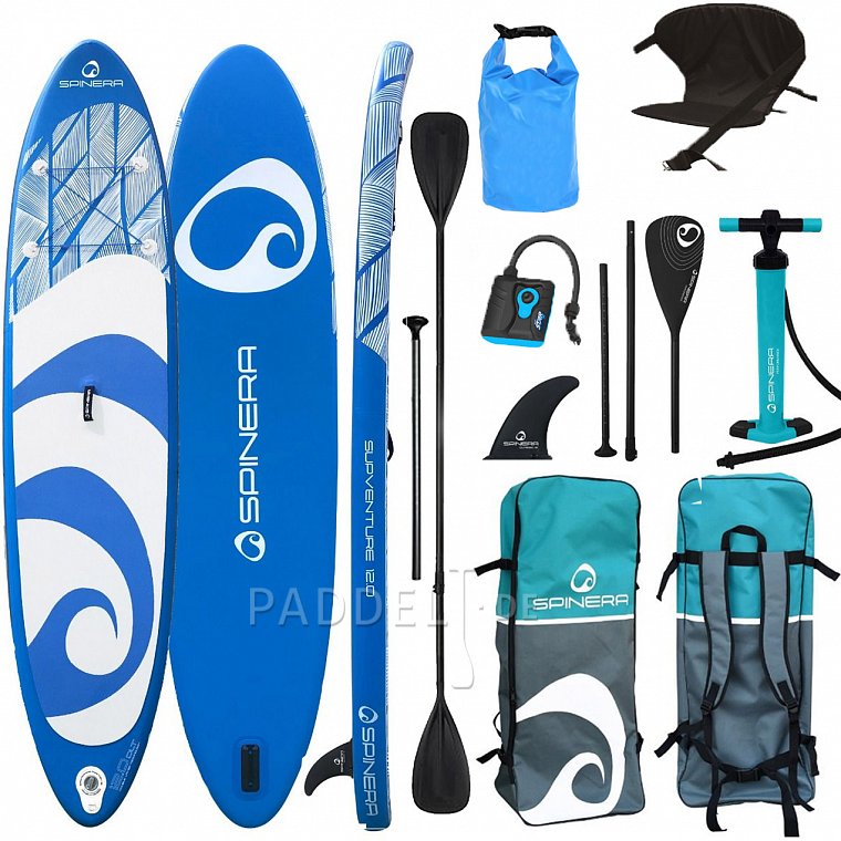 SUP SPINERA SUPVENTURE 12'0 DLT - aufblasbares Stand Up Paddle Board