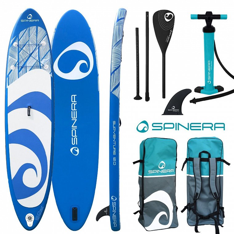 SUP SPINERA SUP SUPVENTURE 12'0 DLT - aufblasbares Stand Up Paddle Board