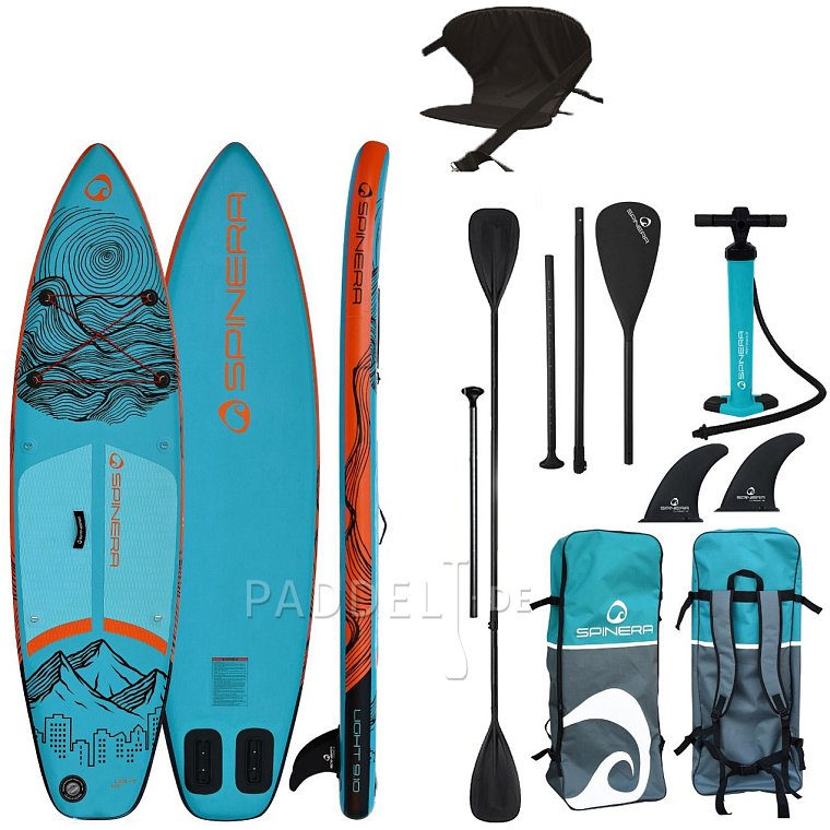 SUP SPINERA LIGHT 9'10 ULT - aufblasbares Stand Up Paddle Board