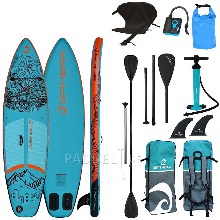 SUP SPINERA LIGHT 9'10 ULT - aufblasbares Stand Up Paddle Board