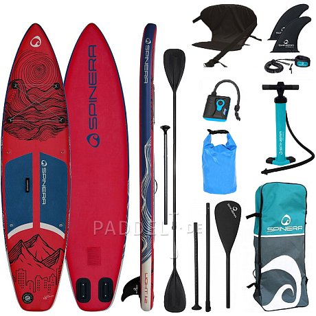 SUP SPINERA LIGHT 11'2 ULT - aufblasbares Stand Up Paddle Board