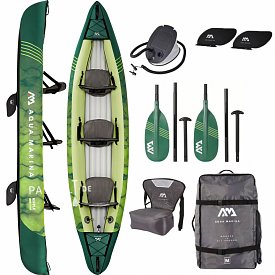 Kanu AQUA MARINA RIPPLE 12'2 aufblasbares Kanu 3-Personen